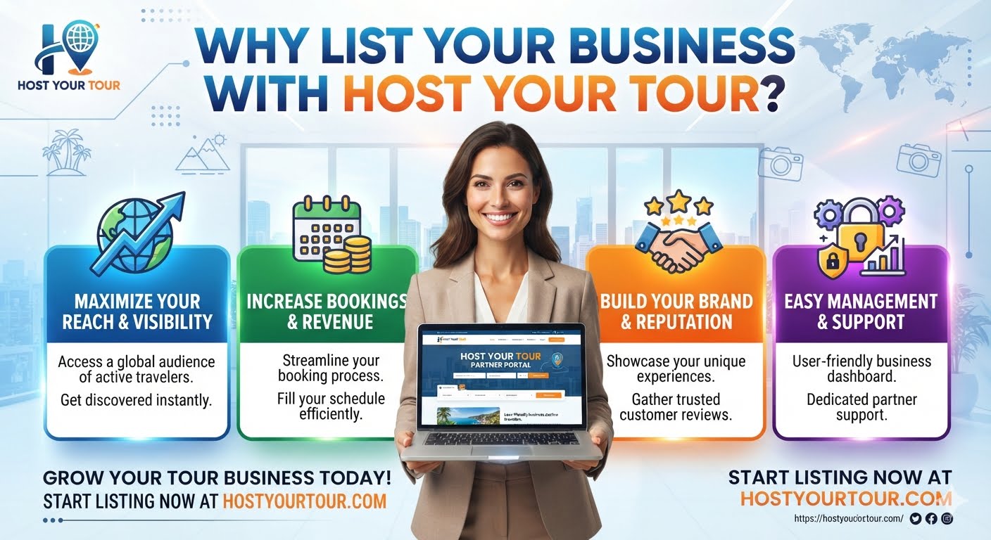 Why List Your Business with Host Your Tour?